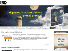 Tablet Screenshot of irdpoland.pl